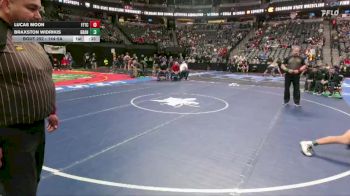144-5A Cons. Round 2 - Braxston Widrikis, Grandview vs Lucas Moon, Fountain-Fort Carson