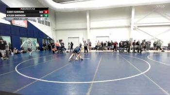 165 lbs Champ. Round 1 - Kyler Swensen, Mountain Crest vs Cash Hawkins, Viewmont