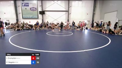 56 kg Quarterfinal - Isabella Crompton, Michigan Rev Yellow vs Peyton Segata, MGW Bittersweet Mint