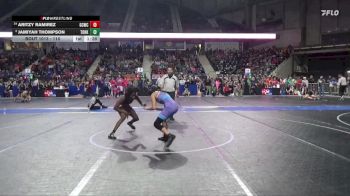 110 lbs Champ. Round 1 - Jamiyah Thompson, Team Of Hard Knox vs Aritzy Ramirez, Garden City Wrestling Club