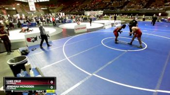 125 lbs Cons. Round 3 - Luke Cruz, California vs Jeremiah McFadden, California