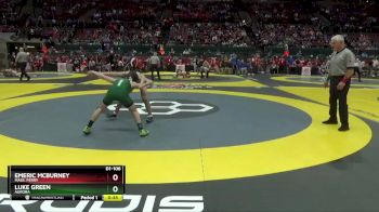 D1-106 lbs Cons. Round 3 - Luke Green, Aurora vs Emeric McBurney, Mass. Perry