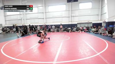 125 lbs Round Robin 2 - Kam Carr, EP Rattlers - HS vs Austin Hummel, University Hawks Wrestling Club - HS