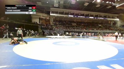 215 lbs Cons. Round 1 - Sina Hojati, Granite Bay vs Ryder Vasquez, Manteca