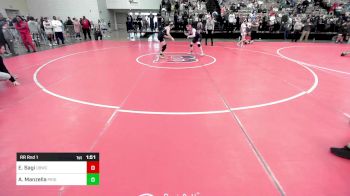 130 lbs Rr Rnd 1 - Emma Sagi, OBWC vs Ariella Manzella, Pride