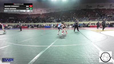 94 lbs Consi Of 16 #2 - Keaton Chernisky, Broken Arrow vs Bodie Swords, Tonkawa