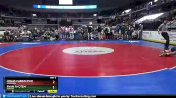 7 lbs Quarterfinal - Jonas Cardamone, Sparkman vs Ryan Rhoten, Auburn