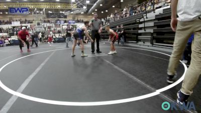 90-100 lbs Rr Rnd 5 - Parks Behrens, Plainview Youth Wrestling Club vs Cayden Beavers, Harrah Little League Wrestling