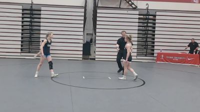 103 lbs Cons. Semi - Destiny Jones, University Of Saint Mary vs Calli Connally, Wayland Baptist University