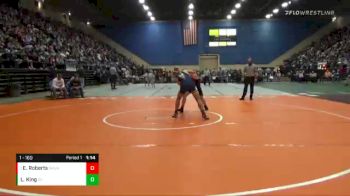 1 lbs Quarterfinal - Ethan Roberts, Grundy vs Landon King, Grayson County