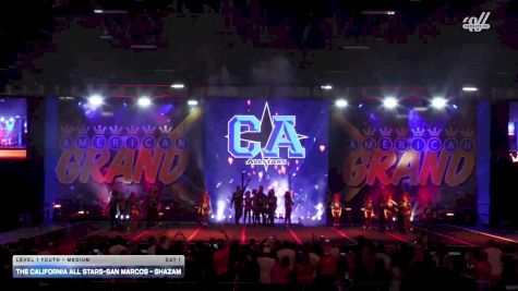 The California All Stars-San Marcos - Shazam [2025 L1 Youth - Medium Day 1] 2025 The American Grand Grand Nationals
