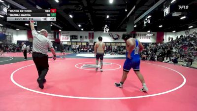 215 lbs Quarterfinal - Daniel Estrada, Vista Murrieta vs Nathan Garcia, Chino