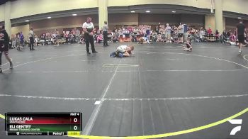 67/72 3rd Place Match - Lukas Cala, Unattached vs Eli Gentry, Minion Training Center