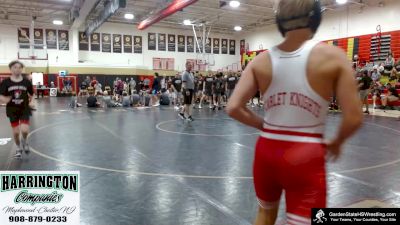 High School - 124 lbs Consolation Round 2 - Travis Dimick, Morris Hills vs Dante Glynos, Watchung Hills