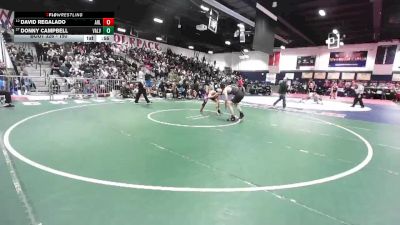 150 lbs Cons. Round 2 - Donny Campbell, Valley View vs David Regalado, Arlington