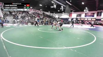 150 lbs Cons. Round 2 - Donny Campbell, Valley View vs David Regalado, Arlington