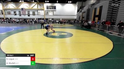 125E lbs Rr Rnd 1 - Sean Logue, Lock Haven vs Aidan Shufelt, Buffalo