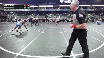 148 lbs Final - Daylen Davis, Collierville Dragons vs Barret Speck, King Select Wr Ac