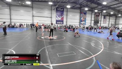 130 lbs Rd# 4- 2:00pm Friday Final Pool - Henry Begg, Team Michigan vs James Katona, PA Blue