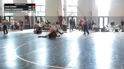 141 lbs Consi Of 16 #1 - Gabe Rogers, Unaffiliated HS vs Marley Washington, Davidson