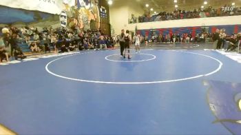 126 lbs Quarterfinal - Ashton Lewis, Kootenai vs Jaxson Freeman, Caldwell