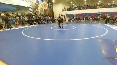 126 lbs Quarterfinal - Ashton Lewis, Kootenai vs Jaxson Freeman, Caldwell