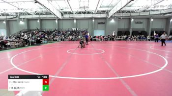 165 lbs Quarterfinal - Louis Soracco, Fairfield Warde vs Matthew Gish, Portland/Cromwell