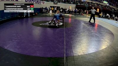 113 lbs Round Of 16 - Quintavious Hart, Wagener-Salley vs Christopher Brown, Lake City