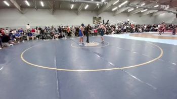 150 lbs Champ. Round 2 - Braylon Abeyta, Pueblo Central vs Michael Saba, Air Academy