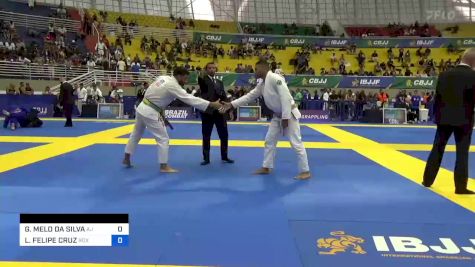 GABRIEL MELO DA SILVA vs LUAN FELIPE CRUZ 2023 Brasileiro Jiu-Jitsu IBJJF