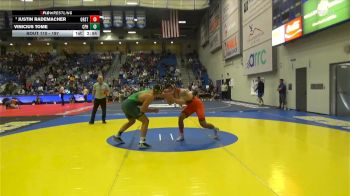 197 lbs Champ. Round 2 - Justin Rademacher, Oregon State vs Vinicius Tome, Cal Poly Humboldt