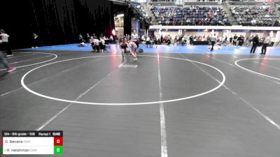 5th - 6th grade - 108 Cons. Round 4 - Ryker Heishman, Iowa vs Dom Bevans, Iowa