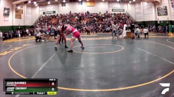 220 lbs Cons. Round 2 - Josef Oborny, Sonora vs Juan Ramirez, Fullerton