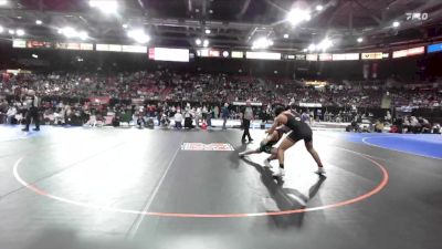 5A 165 lbs Quarterfinal - Garrett Larsen, Wood River vs Dominic Martinez, Jerome