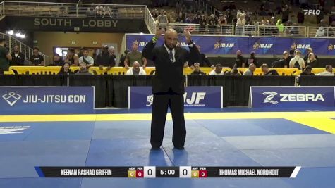 Thomas Michael Nordholt vs Keenan Rashad Griffin 2026 Pan Jiu Jitsu IBJJF Championship