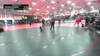 100 lbs Champ. Round 1 - Mia Almendariz, Temecula Valley vs Pia Hill, Folsom