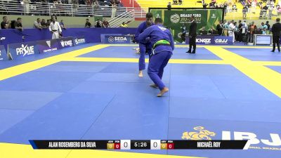 Michaël Roy vs Alan Rosemberg Da Silva 2025 Brasileiro Jiu-Jitsu IBJJF