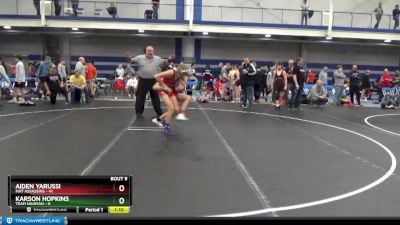 105 lbs Round 3 (8 Team) - Aiden Yarussi, Mat Assassins vs Karson Hopkins, Team Nauman