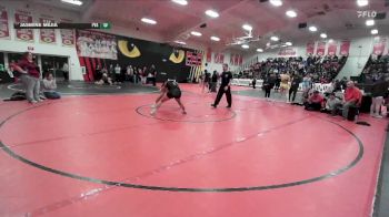 145 lbs Champ. Round 3 - Jestinah Solomua, Corona Senior vs Jasmine Mejia, Paloma Valley