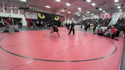 145 lbs Champ. Round 3 - Jestinah Solomua, Corona Senior vs Jasmine Mejia, Paloma Valley