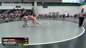 157 lbs Cons. Round 6 - Owen Mccracken, Purler Wrestling Academy vs Dominic Stinson, Victory