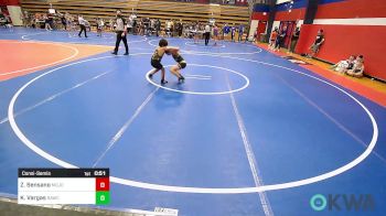 76 lbs Consolation - Zaiden Sensano, Mojo Grappling Academy vs Khloee Vargas, Broken Arrow Wrestling Club