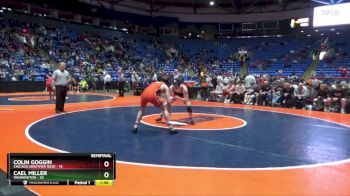 165 lbs Semis & 1st Wrestleback (8 Team) - Colin Goggin, Chicago (Brother Rice) vs Cael Miller, Washington