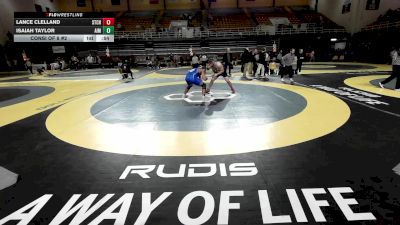 285 lbs Consi Of 8 #2 - Lance Clelland, St. Christopher's vs Isaiah Taylor, AIM Academy