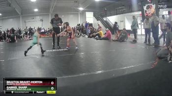 45 lbs Round 4 - Braxton Bravet-Morton, Palmetto State Wrestling vs Gabriel Sharp, Reverence Wrestling Club