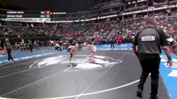 106-5A 5th Place Match - London Silva, Denver East vs Bryan Cram, Fort Collins