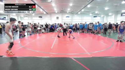 125 lbs 5th Place - Jayce Walter, PA Titan Wrestling Club-HS vs Chase Breneman, Revival-HS
