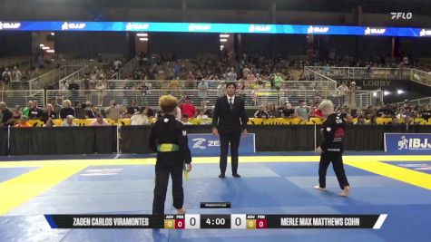 Merle Max Matthews Cohn vs Zaden Carlos Viramontes 2025 Pan Kids Jiu-Jitsu IBJJF Championship