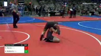 80 lbs Quarterfinal - Camden Warne, Sperry Wrestling Club vs Aidan McMurtry, Bull Trained