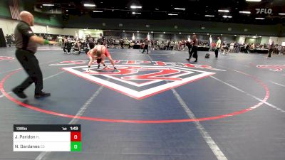 138 lbs Round Of 256 - Jayce Paridon, FL vs Nick Dardanes, CO